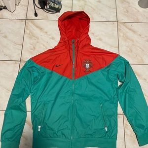 Original NIKE Portugal National team wind breaker!!